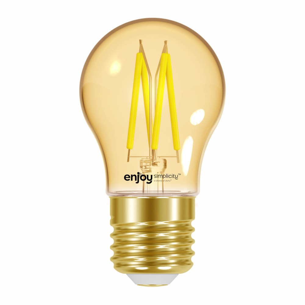EL825905 | LED FILLAMENT AMBER DIM|P45 4W(>28w) E27|2000k|300lm|{enjoysimplicity}™