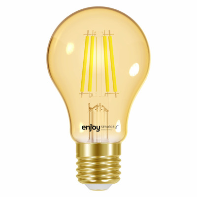EL825601 | LED FILLAMENT AMBER|A60 4W(>35w) E27|<2000k|320lm|{enjoysimplicity}™