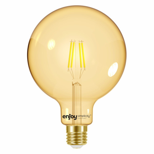EL825604 | LED FILLAMENT AMBER|G95 4W(>30w) E27|<2000k|320lm|{enjoysimplicity}™
