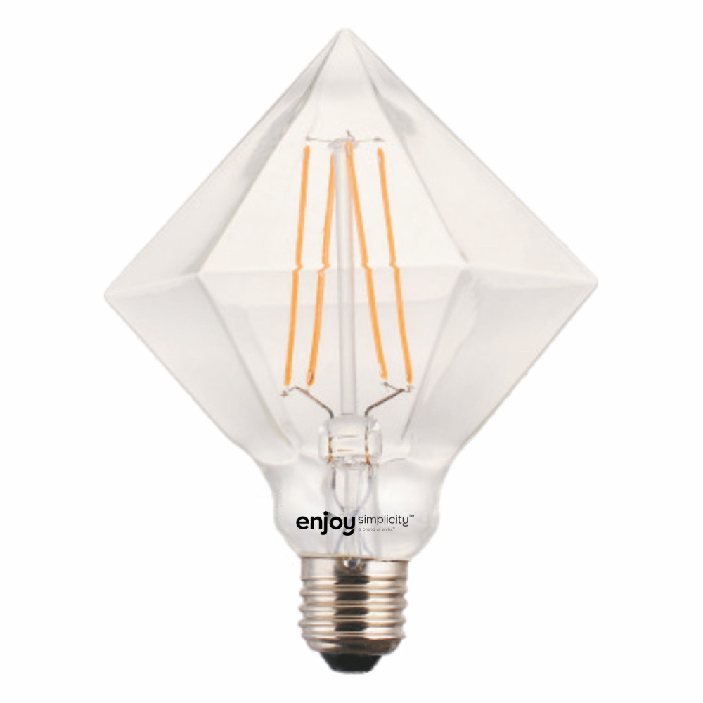EL822007 | LED FILLAMENT VintageGlass G120*160|5.5W Ε27|2200k|550lm|{enjoysimplicity}™