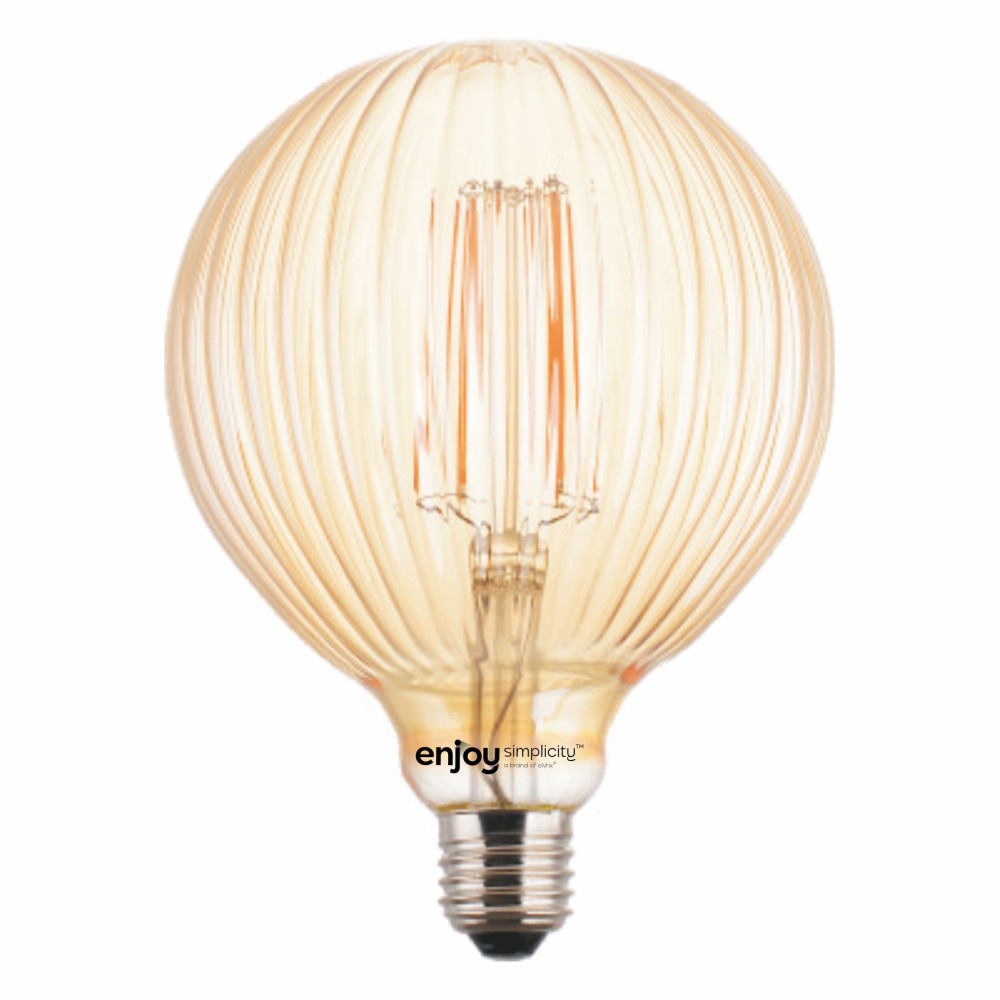EL822002 | LED FILLAMENT VintageGlass G125*175|5.5W Ε27|2200k|550lm|{enjoysimplicity}™