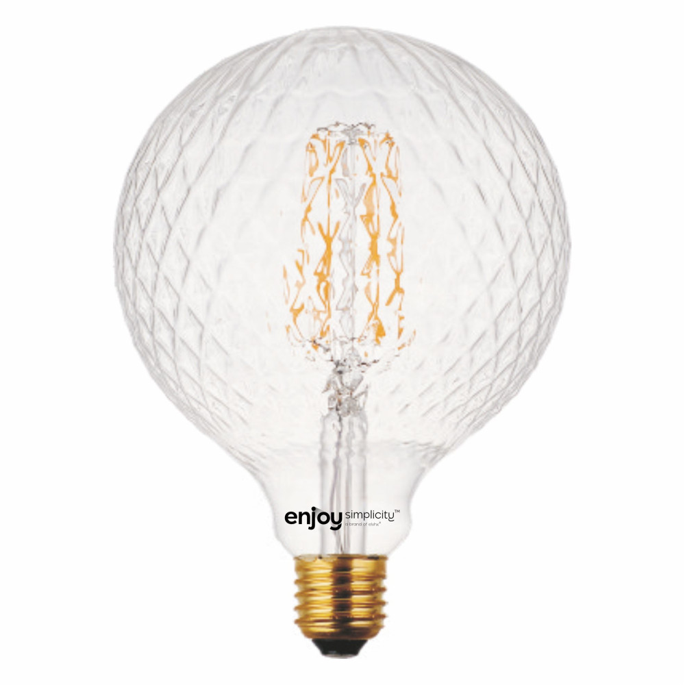 EL822003 | LED FILLAMENT VintageGlass G125*175|5.5W Ε27|2200k|550lm|{enjoysimplicity}™