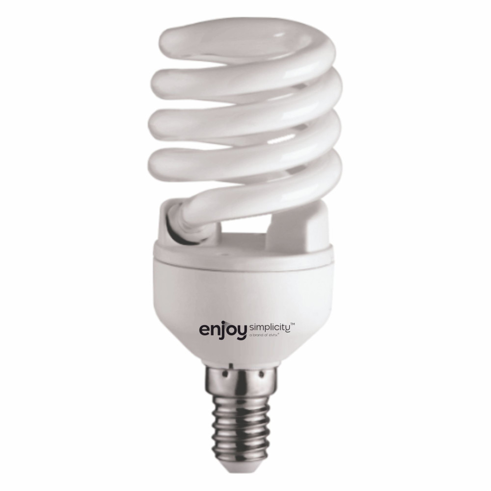 EL100001 | T2 extra slim spiral|11W(>49W)Ε14|6500k|564lm|{enjoysimplicity}™