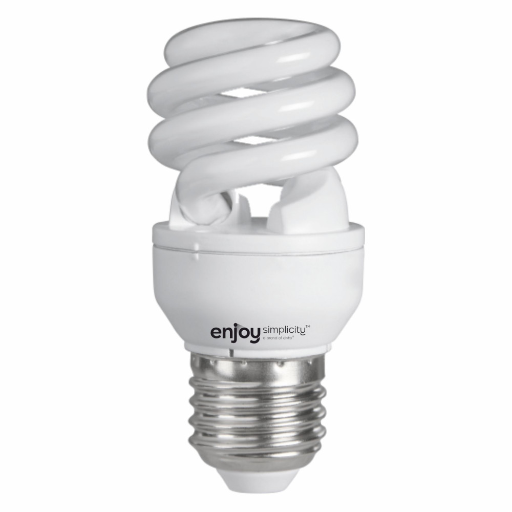 EL100078 | T2 extra slim spiral|11W(>49W)Ε27|2700k|564lm|{enjoysimplicity}™