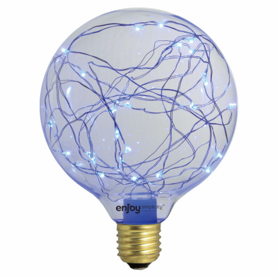 EL125106 | DreamLED Stars G125|1.5W E27|ΜΠΛΕ| {enjoysimplicity}™