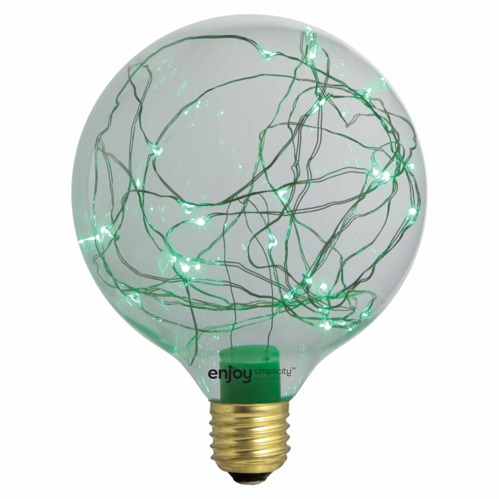 EL125109 | DreamLED Stars G125|1.5W E27|ΠΡΑΣΙΝΟ| {enjoysimplicity}™