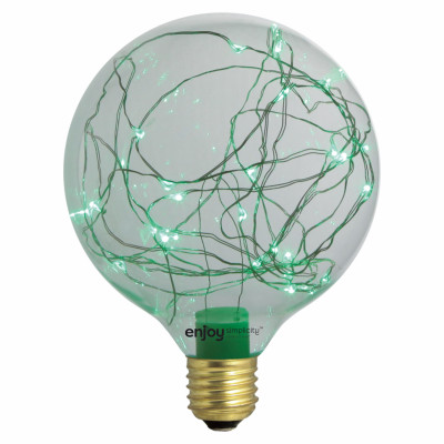 EL125109 | DreamLED Stars G125|1.5W E27|ΠΡΑΣΙΝΟ| {enjoysimplicity}™