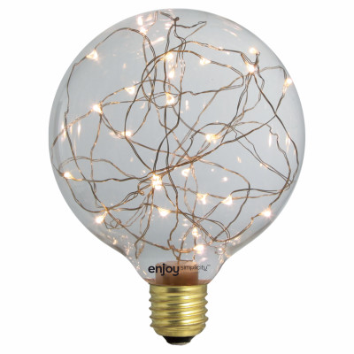 EL125127 | DreamLED Stars G125|1.5W E27|2700k|30lm| {enjoysimplicity}™