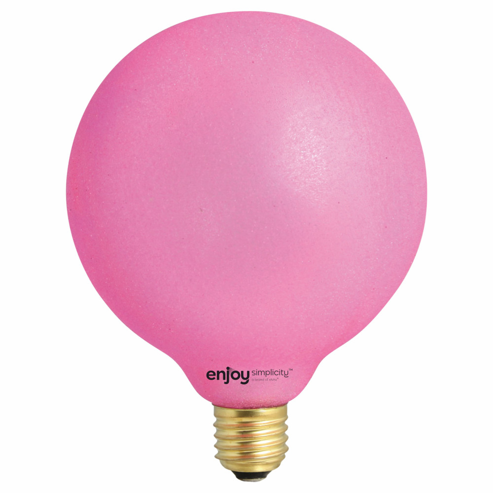 EL125215 | DreamLED Ice G125|0.8W E27|ΡΟΖ|{enjoysimplicity}™