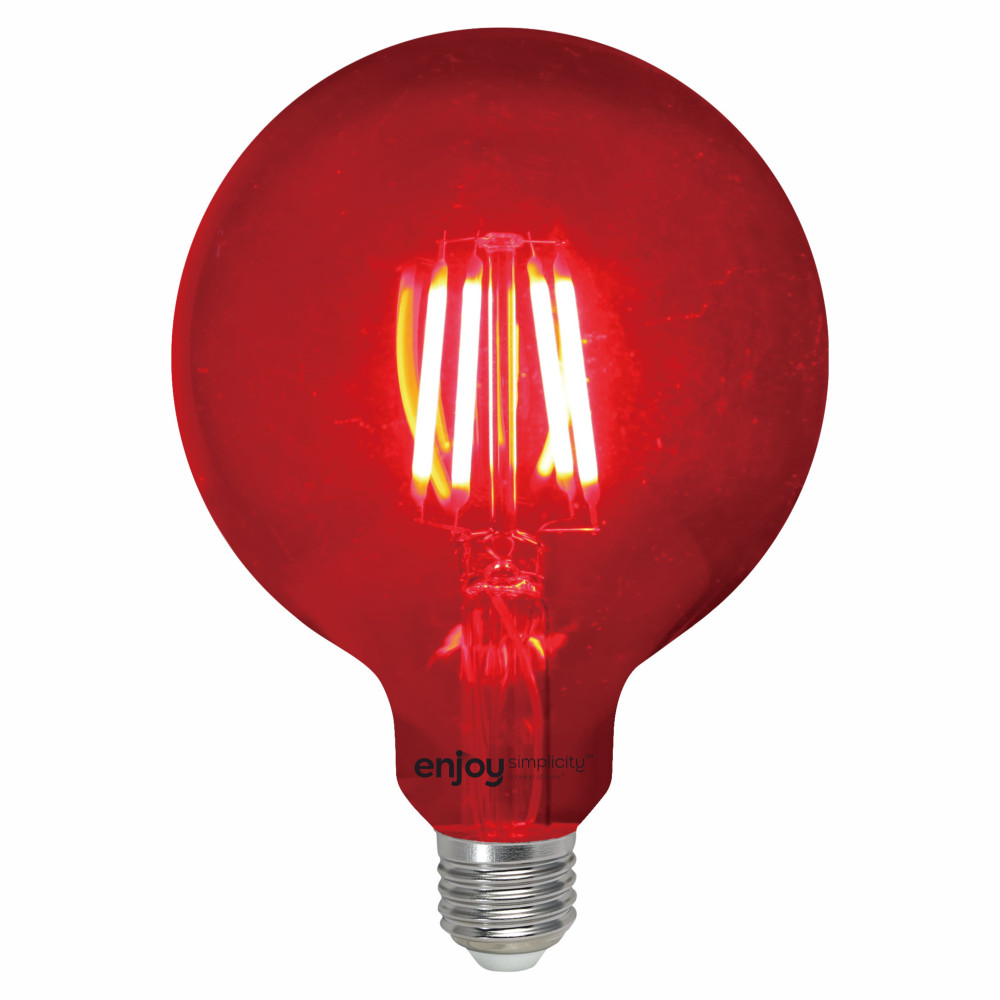 EL821255 | DreamLED Fillament Coloured G125|4W E27|KOKKINO|{enjoysimplicity}™