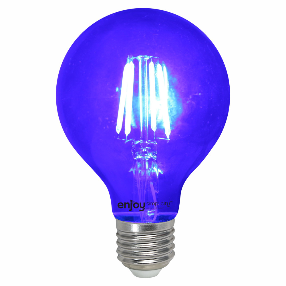 EL828006 | DreamLED Fillament Coloured G80|4W E27|ΜΠΛΕ|{enjoysimplicity}™