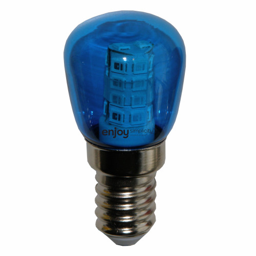 EL775106 | LED T23 ΝΥΚΤΟΣ|2W(>15W) Ε14 140LM|ΜΠΛΕ|γυαλ|{enjoysimplicity}™