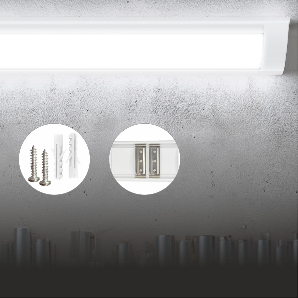 EL195111 | LED FLAT BATTEN 18W|3CCT dip switch|1800lm|600x76xh25mm|{enjoysimplicity}™