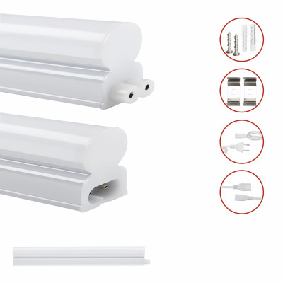 EL199411 | LED T5 Batten 4W|400lm|3CCT3000-4000-6500k by Dip switch|300x22.5xh36mm|{enjoysimplicity}™+cable 1mt+cable 15cm
