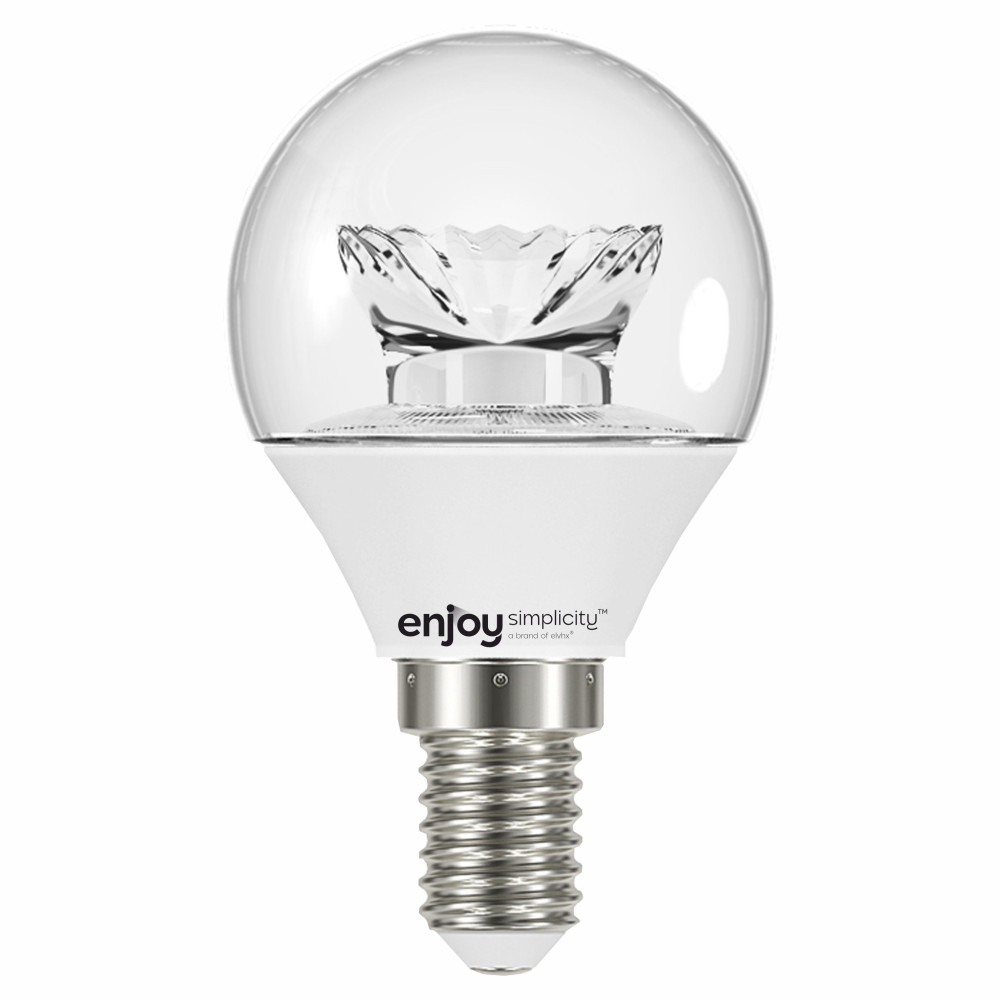 EL732250 | LED Ρ45|3.4W(>25W)Ε14|2700k|250lm|διάφανη|{enjoysimplicity}™