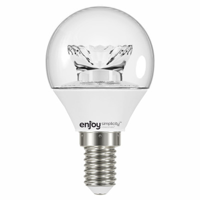 EL732250 | LED Ρ45|3.4W(>25W)Ε14|2700k|250lm|διάφανη|{enjoysimplicity}™