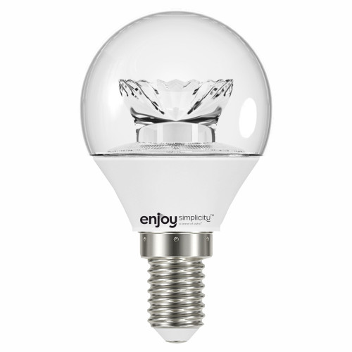 EL732250 | LED Ρ45|3.4W(>25W)Ε14|2700k|250lm|διάφανη|{enjoysimplicity}™