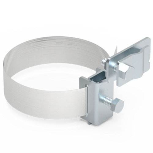 19942 | ΑΝΟΞΕΙΔΩΤΟ ΚΟΛΑΡΟ Φ 80 - max 160mm|Αγωγό Φ8-10mm Ss V2A (AISI 304)