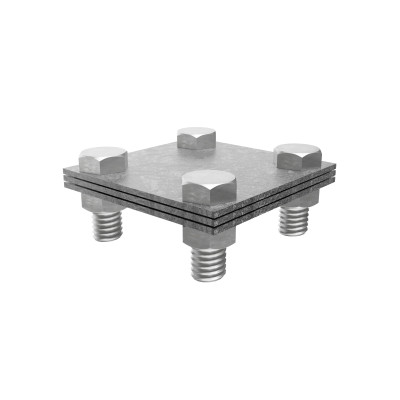 331 | ΣΥΝΔΕΤΗΡΑΣ Τ/T 60x60: 2ΤΑΙΝΙEΣ 30x4|3ΠΛΑΚΕΣ|St/tZn 331 | ΣΥΝΔΕΤΗΡΑΣ Τ/T 60x60: 2ΤΑΙΝΙEΣ 30x4|3ΠΛΑΚΕΣ|St/tZn