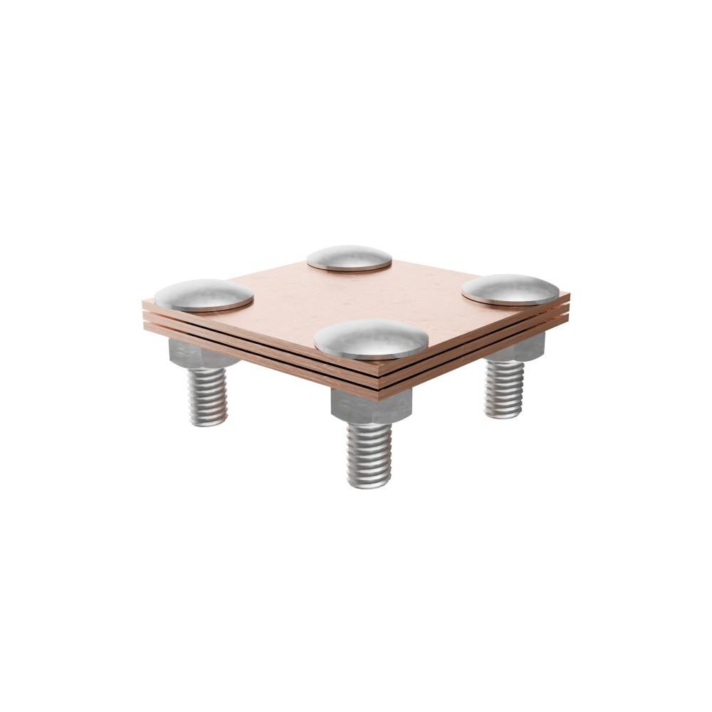 680-9 | ΣΥΝΔΕΤΗΡΑΣ Τ/T 50x50: 2ΤΑΙΝΙEΣ 30x4|3ΠΛΑΚΕΣ|Cu 680-9 | ΣΥΝΔΕΤΗΡΑΣ Τ/T 50x50: 2ΤΑΙΝΙEΣ 30x4|3ΠΛΑΚΕΣ|Cu