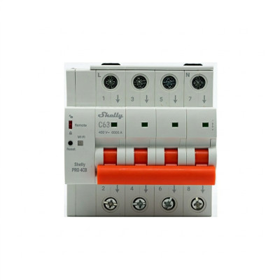 Shelly Pro 4CB C63 | EAN 3800238074159