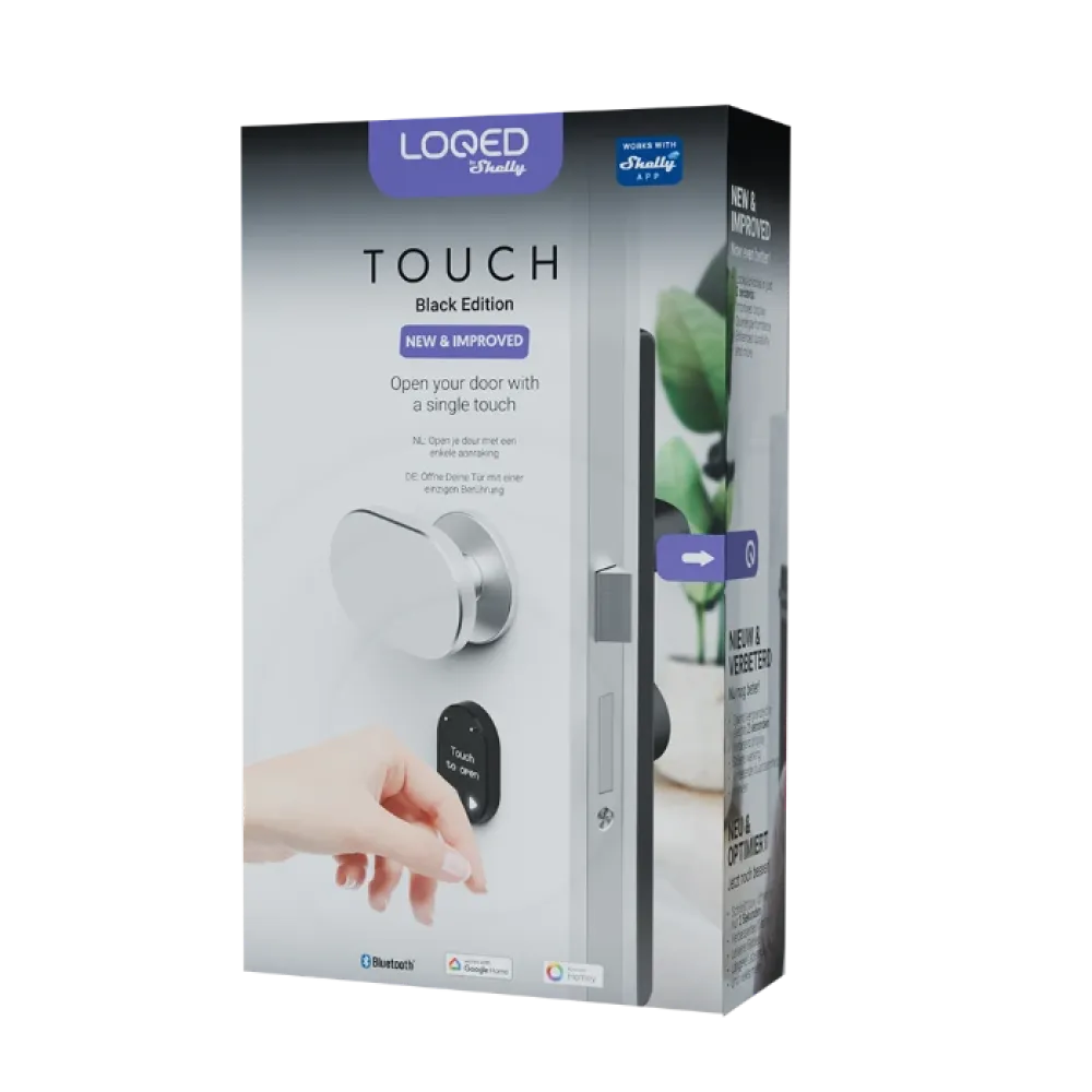 LOQED Touch Smart Lock 2s Black Edition | EAN 3800238073916
