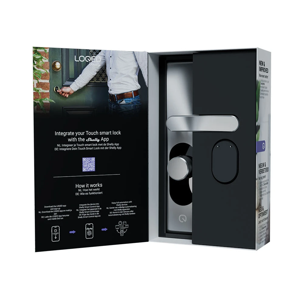LOQED Touch Smart Lock 2s Silver Edition | EAN 3800238073909