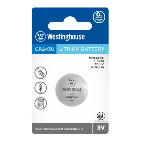 CR2430-BP1 | Button Cell - Lithium - 3V - Blister 1pc