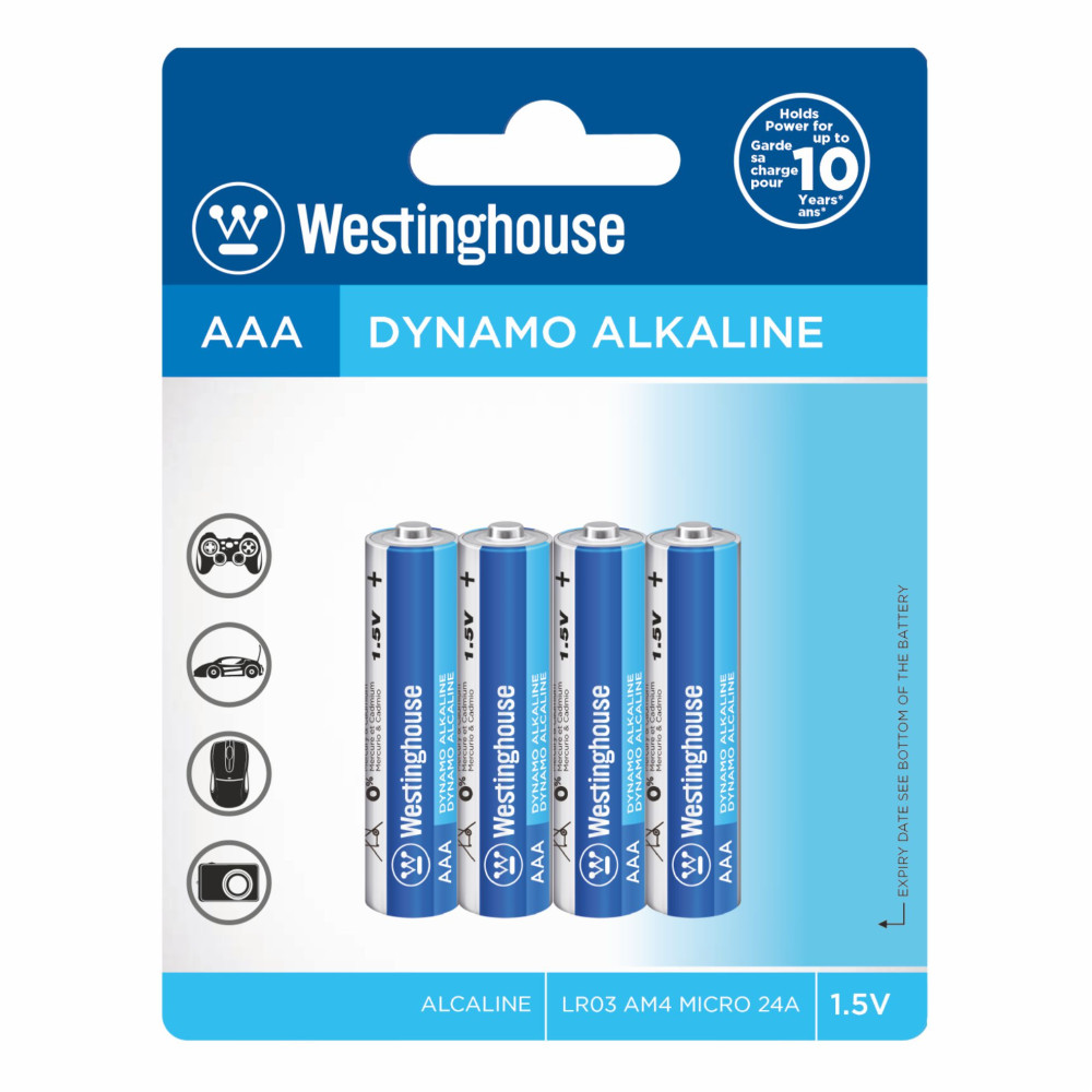 LR03-BP4 | Dynamo Alkaline - AAA - Blister  4pcs
