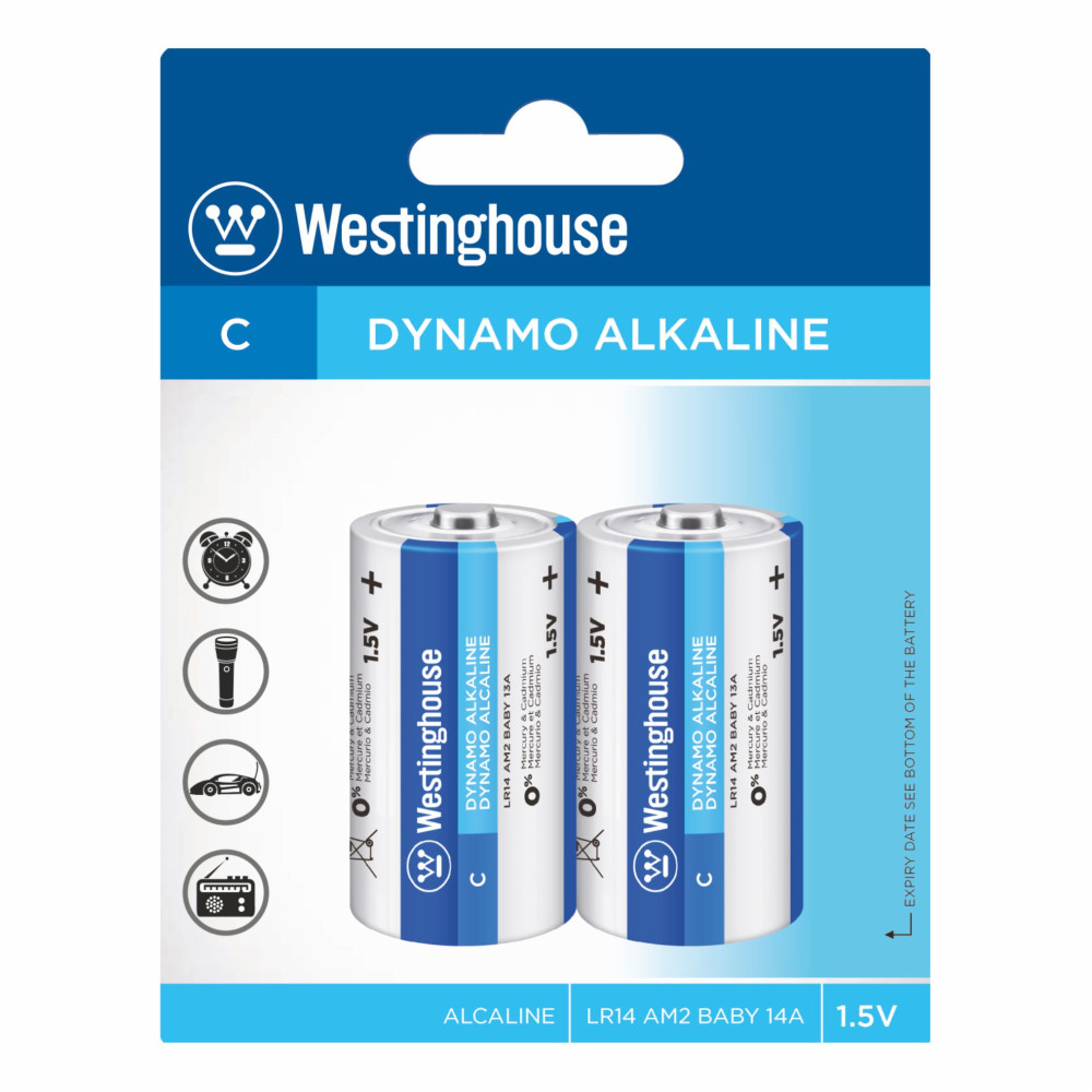 LR14-BP2 | Dynamo Alkaline - C - Blister 2pcs