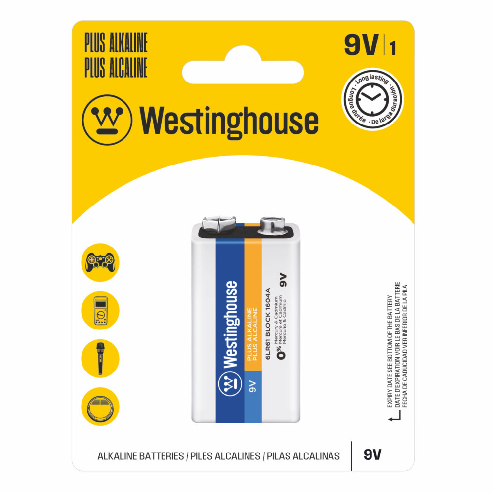 6LR61-BP1N | Plus Alkaline - 9V - Blister 1ps