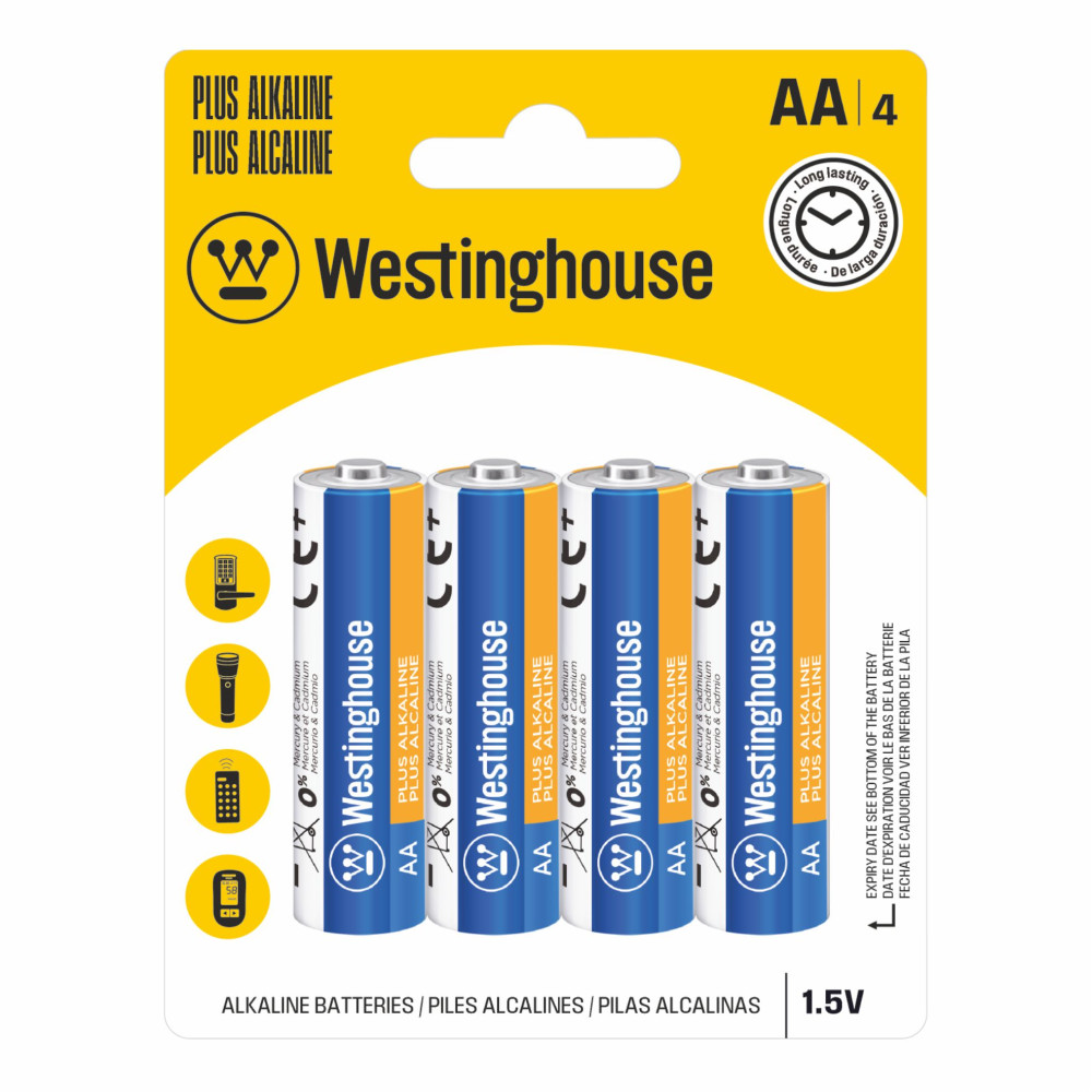 LR6-BP4N | Plus Alkaline - AA - Blister 4pcs