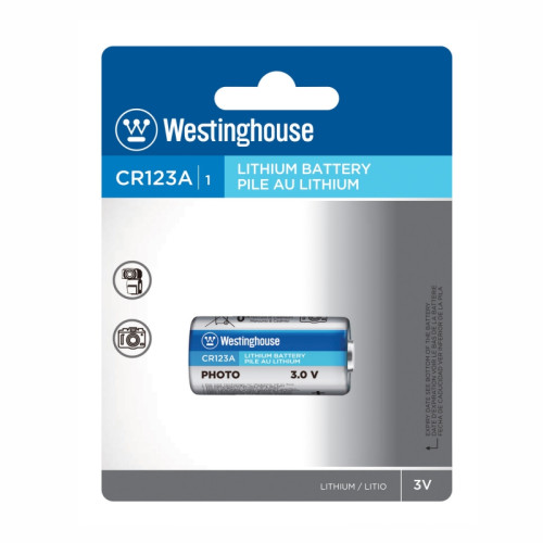 CR123A-BP1 | Lithium - CR123A - Blister 1pc