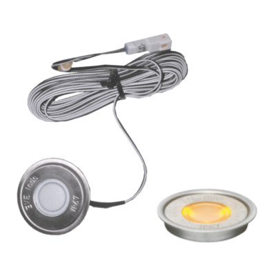 5927 | ΕΥΕLED® ΣΕΤ 8 ΜΟΝΑΔΕΣ ΣΩΜΑ: INOX LED: 0,3W ΚΕΧΡΙΜΠΑΡΕΝΙΟ 5927 | ΕΥΕLED® ΣΕΤ 8 ΜΟΝΑΔΕΣ ΣΩΜΑ: INOX LED: 0,3W ΚΕΧΡΙΜΠΑΡΕΝΙΟ