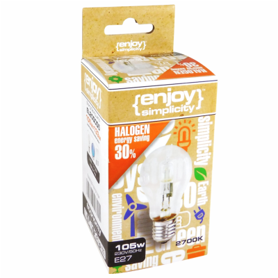 EL200006 | A55 Halogen|28W(>36W)E27|2700k|370lm|{enjoysimplicity}™ EL200006 | A55 Halogen|28W(>36W)E27|2700k|370lm|{enjoysimplicity}™