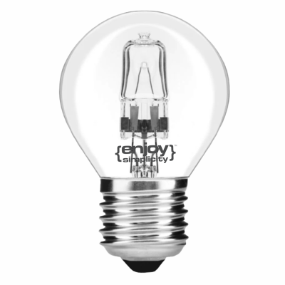EL200023 | G45 Halogen|42W(>55W)E27|2700k|630lm|{enjoysimplicity}™ EL200023 | G45 Halogen|42W(>55W)E27|2700k|630lm|{enjoysimplicity}™