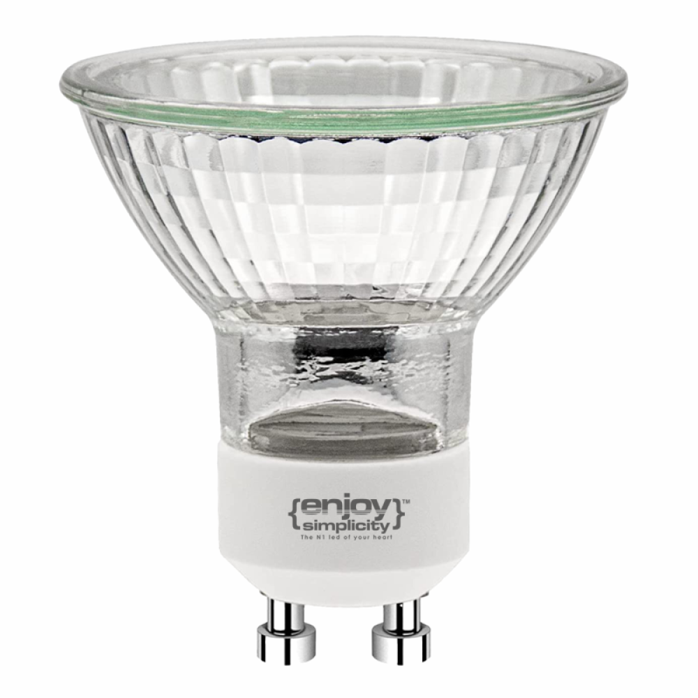 EL210016 | GU10 Halogen|28W(>35W)|2700k|180lm|{enjoysimplicity}™ EL210016 | GU10 Halogen|28W(>35W)|2700k|180lm|{enjoysimplicity}™