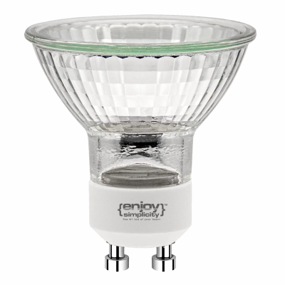 EL210016 | GU10 Halogen|28W(>35W)|2700k|180lm|{enjoysimplicity}™ EL210016 | GU10 Halogen|28W(>35W)|2700k|180lm|{enjoysimplicity}™