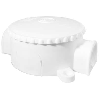 100 | ELBOX™ΑΝΘΥΓΡΟΥ Τ ΜΕ ΣΤΥΠ.ΙΡ65 Φ74xH39 ΛΕΥΚΟ 100 | ELBOX™ΑΝΘΥΓΡΟΥ Τ ΜΕ ΣΤΥΠ.ΙΡ65 Φ74xH39 ΛΕΥΚΟ