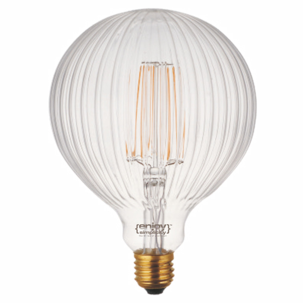 EL822001 | LED FILLAMENT VintageGlass G125*175|5.5W Ε27|2200k|550lm|{enjoysimplicity}™ EL822001 | LED FILLAMENT VintageGlass G125*175|5.5W Ε27|2200k|550lm|{enjoysimplicity}™