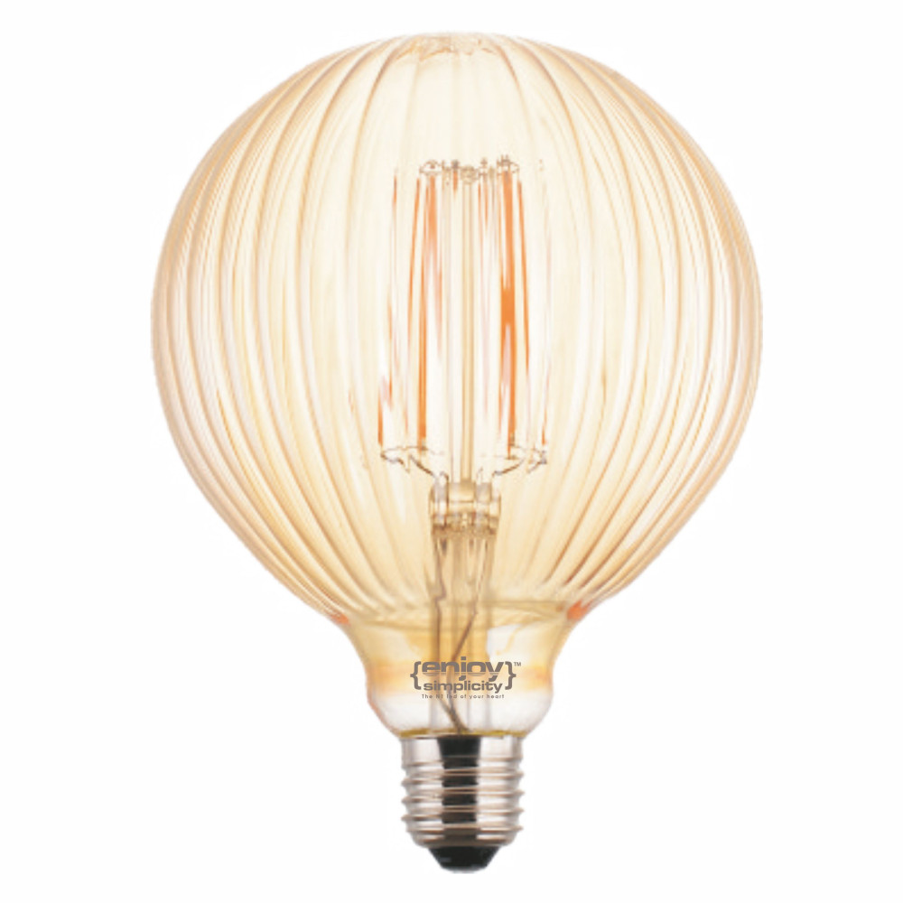 EL822002 | LED FILLAMENT VintageGlass G125*175|5.5W Ε27|2200k|550lm|{enjoysimplicity}™ EL822002 | LED FILLAMENT VintageGlass G125*175|5.5W Ε27|2200k|550lm|{enjoysimplicity}™