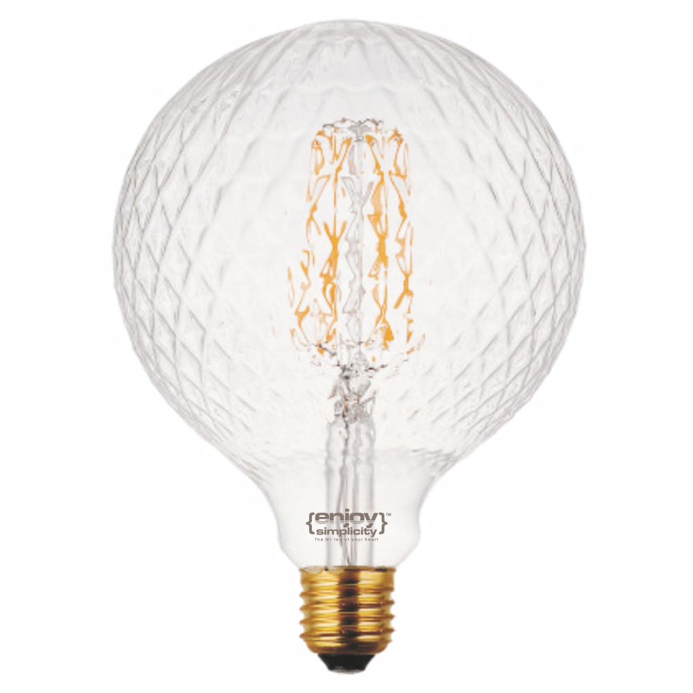 EL822003 | LED FILLAMENT VintageGlass G125*175|5.5W Ε27|2200k|550lm|{enjoysimplicity}™ EL822003 | LED FILLAMENT VintageGlass G125*175|5.5W Ε27|2200k|550lm|{enjoysimplicity}™