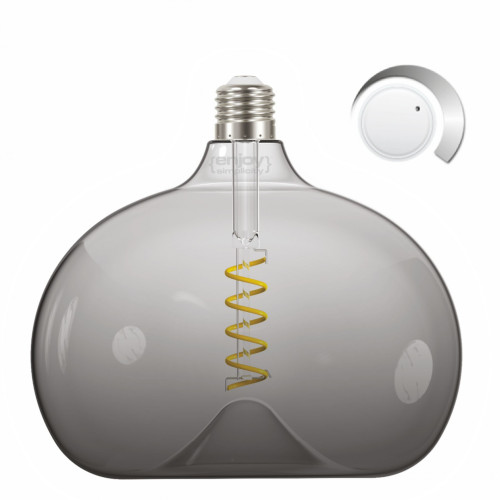 EL822203 | LED SPIRAL FILLAMENT DIM|G190 SMOKY 4W(>16w) E27|2000k|150lm|{enjoysimplicity}™