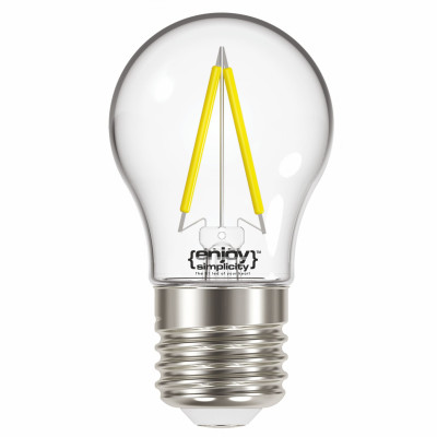 EL822453 | LED FILLAMENT CLEAR|P45 2W(>25w) E27|2700k|250lm|{enjoysimplicity}™ EL822453 | LED FILLAMENT CLEAR|P45 2W(>25w) E27|2700k|250lm|{enjoysimplicity}™