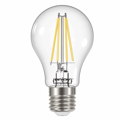 EL822601 | LED FILLAMENT CLEAR|A60 4W(>40w) E27|2700k|470lm|{enjoysimplicity}™ EL822601 | LED FILLAMENT CLEAR|A60 4W(>40w) E27|2700k|470lm|{enjoysimplicity}™