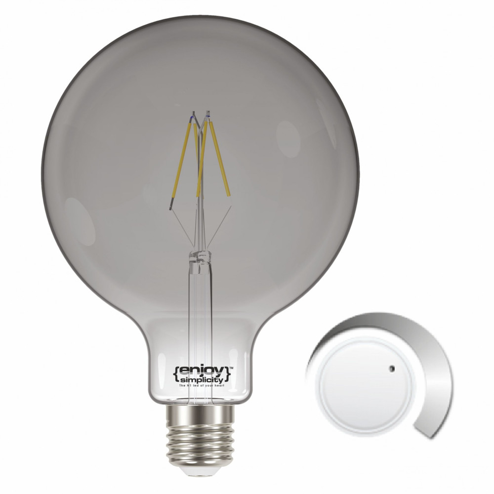 EL822706 | LED SMOKY FILLAMENT DIM|G125 4.5W(>25w) E27|4000k|250lm|{enjoysimplicity}™ EL822706 | LED SMOKY FILLAMENT DIM|G125 4.5W(>25w) E27|4000k|250lm|{enjoysimplicity}™