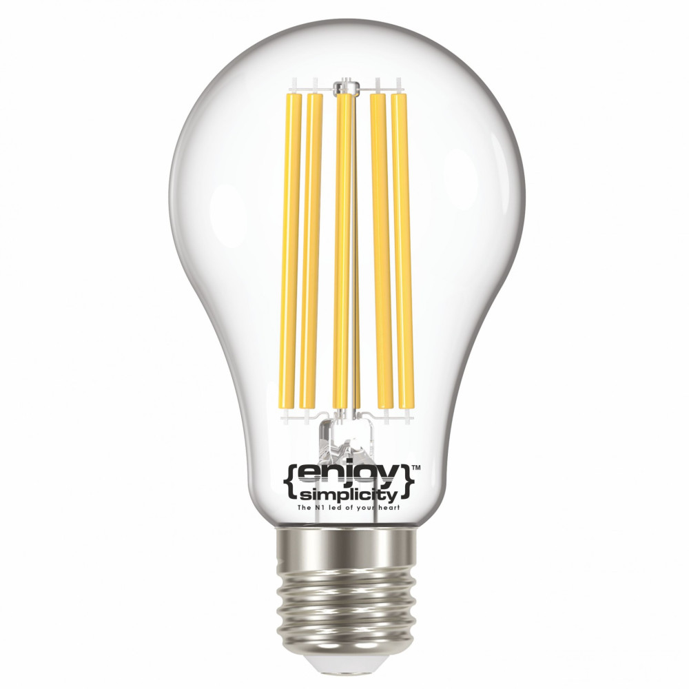 EL822817 | LED FILLAMENT CLEAR|A67 17W(>200w) E27|6500k|2452lm|{enjoysimplicity}™ EL822817 | LED FILLAMENT CLEAR|A67 17W(>200w) E27|6500k|2452lm|{enjoysimplicity}™