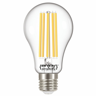 EL822817 | LED FILLAMENT CLEAR|A67 17W(>200w) E27|6500k|2452lm|{enjoysimplicity}™ EL822817 | LED FILLAMENT CLEAR|A67 17W(>200w) E27|6500k|2452lm|{enjoysimplicity}™