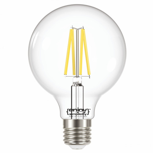 EL822855 | LED FILLAMENT CLEAR|G95 7.2W(>60w) E27|4000k|806lm|{enjoysimplicity}™
