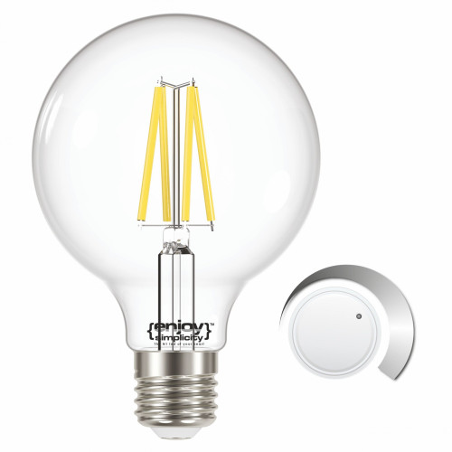 EL822922 | LED FILLAMENT CLEAR DIM|G95 7.8W(>60w) E27|2700k|806lm|{enjoysimplicity}™